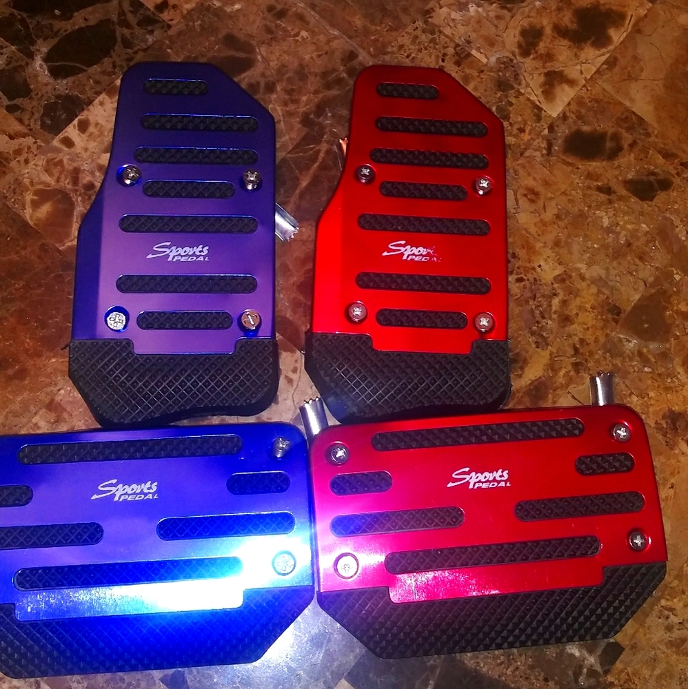Custom gas and brake pedals
